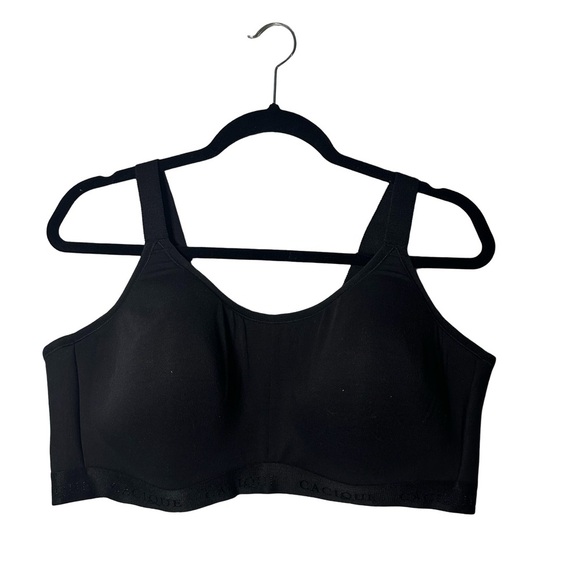 Cacique Cotton Scoop Neck Lightly Lined No Wire Scoop Bra Full Coverage size42DD - Picture 3 of 9